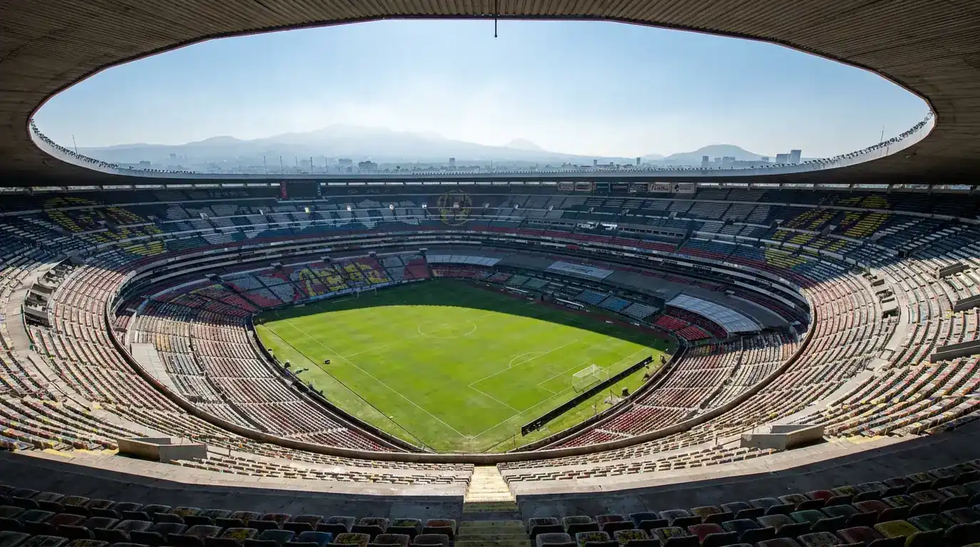 Estadio Azteca i Mexico by, arena for VM 2026-åpningskampen
