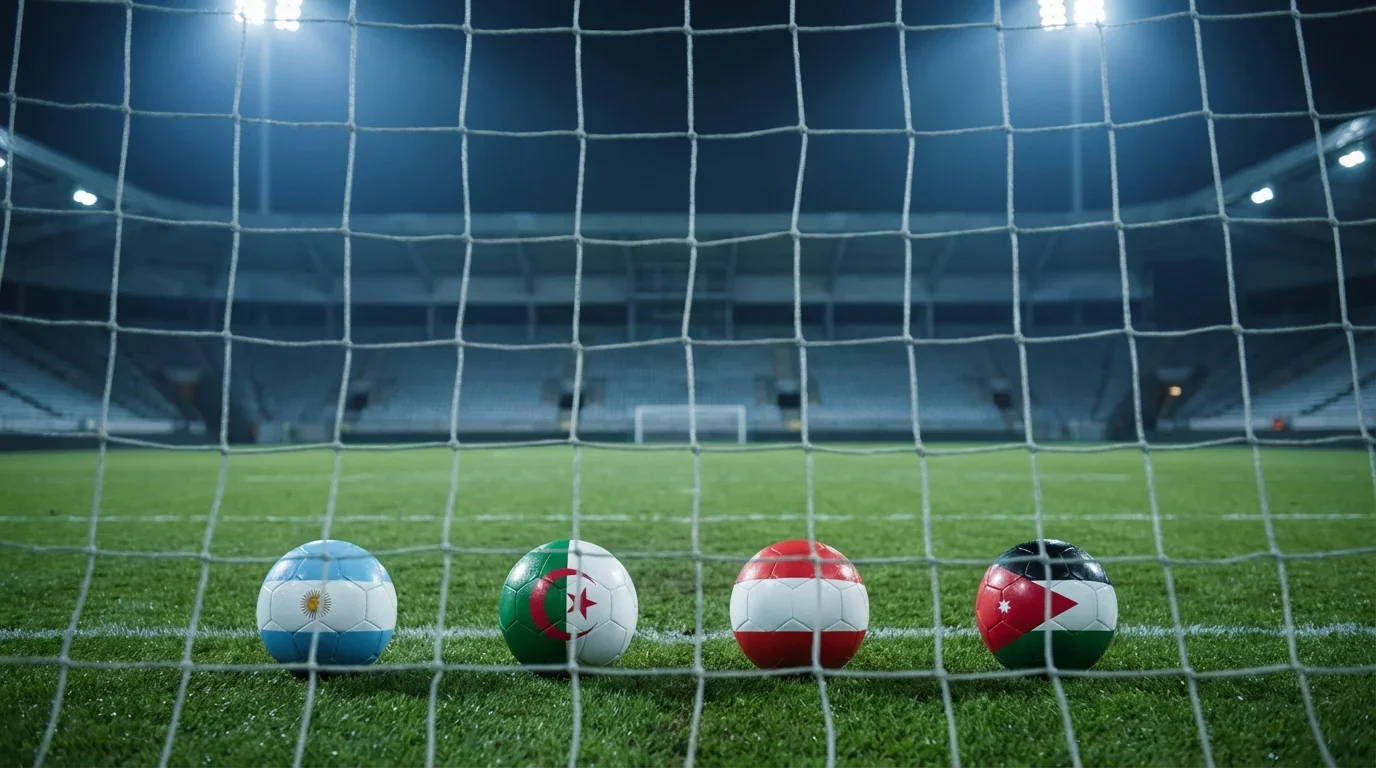 Gruppe J VM 2026 med Argentina, Algerie, Østerrike og Jordan