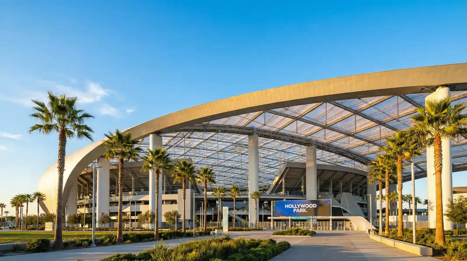 SoFi Stadium i Inglewood utenfor Los Angeles, VM 2026-arena
